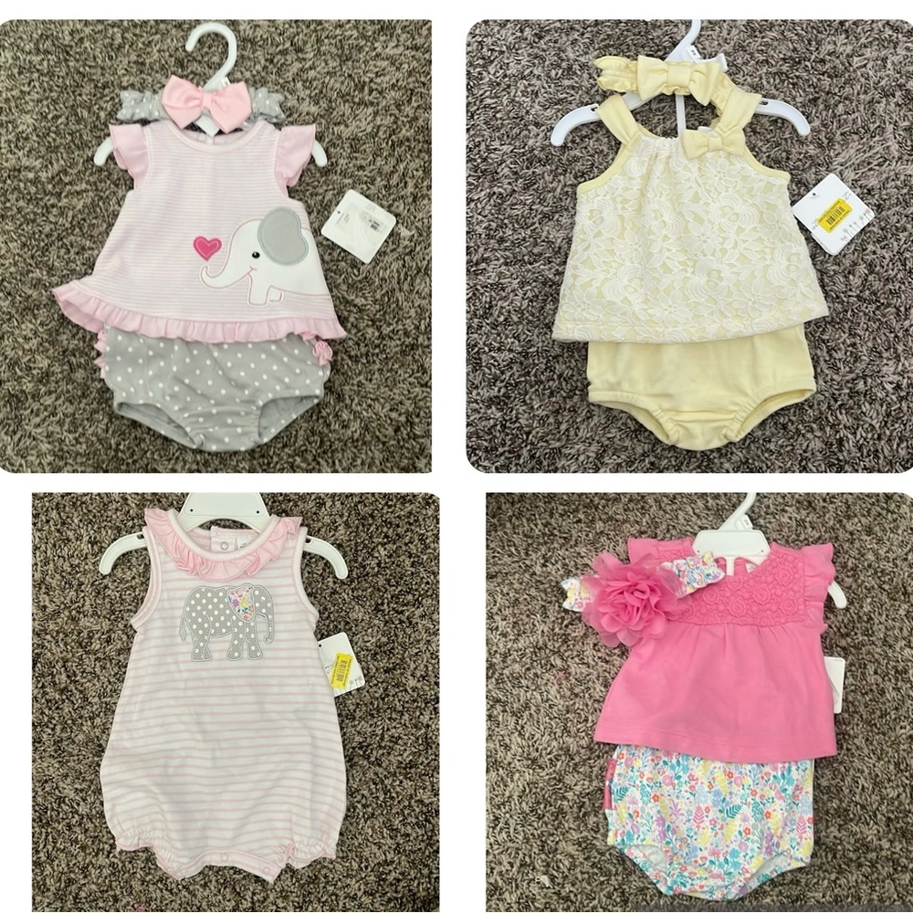 Bundle of NWT Newborn Clothes